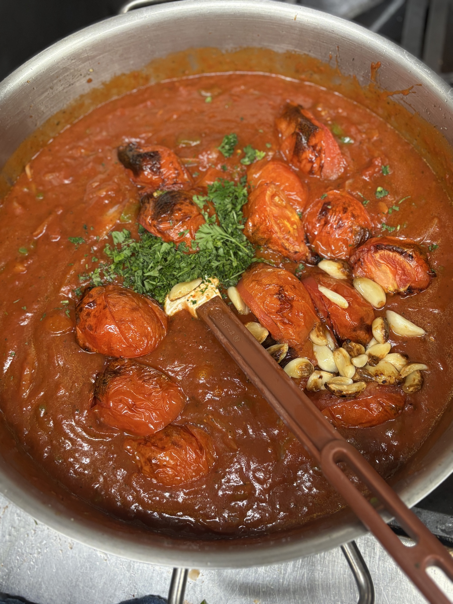 Roasted Tomato and Garlic Pasta Sauce